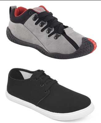 

Chevit Men's Combo Pack of 2 Sports & Casual Shoes (Running & Sneakers) Casuals For Men(Multicolor