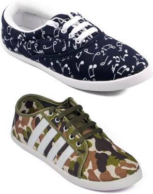 

Asian Women Casual & Running Shoes Combo Pack of 2 Casuals For Women(Multicolor