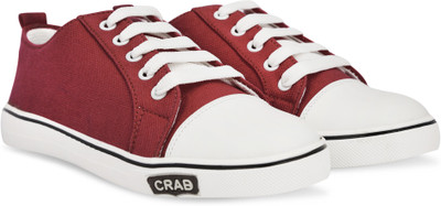 

NE Shoes NE-140 Canvas Shoes For Women(Red