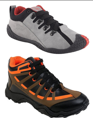 

Chevit Men's Combo Pack of 2 Sports Shoes (Running Shoes ) Running Shoes For Men(Multicolor