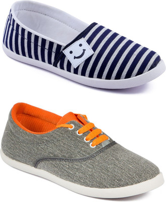 

Asian Women Casual & Running Shoes Combo Pack of 2 Casuals For Women(Multicolor