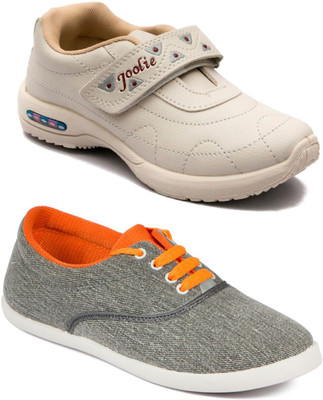 

Asian Women Casual & Running Shoes Combo Pack of 2 Casuals For Women(Multicolor