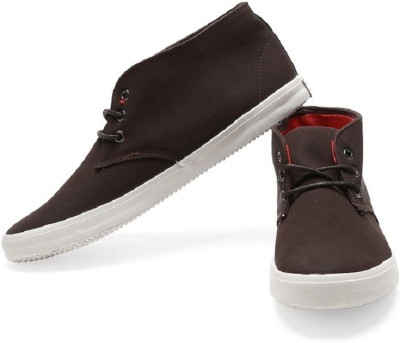 Pure Play Coffee Canvas Shoes 