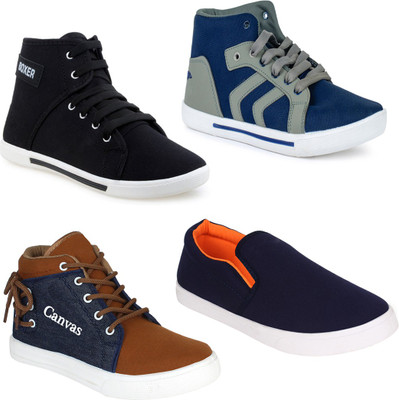 Super Matteress COMBO(4)-303-114-678-486 Sneakers For Men(Multicolor)