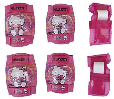 

Hello Kitty SKATE PROTECTION Quad Roller Skates - Size No UK(Pink)