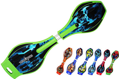 

Hoteon HT-WAVE-BOARD-2017-GREEN-SKELETON 6 inch x 10 inch Skateboard(Green, Pack of 7)