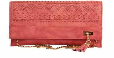 

Aliado Women Evening/Party Red Leatherette Sling Bag