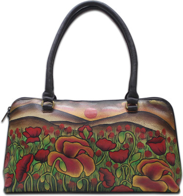 

Shankar Produce Women Casual Multicolor Genuine Leather Shoulder Bag
