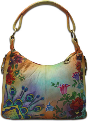 

Shankar Produce Women Casual Multicolor Genuine Leather Hand-held Bag