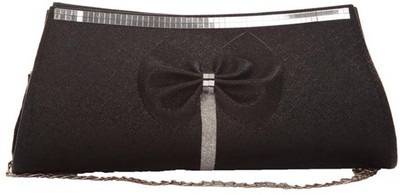 

Aliado Women Evening/Party Black Leatherette Sling Bag