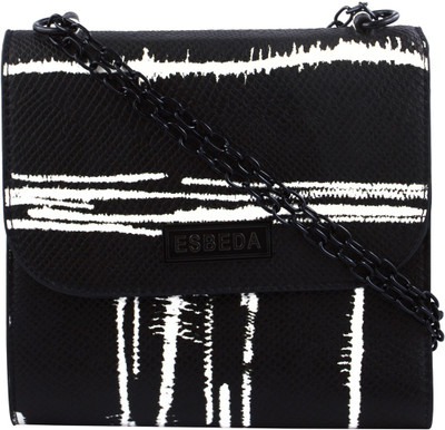 

ESBEDA Women Casual Black PU Sling Bag