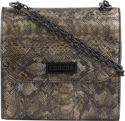

ESBEDA Women Casual Brown PU Sling Bag