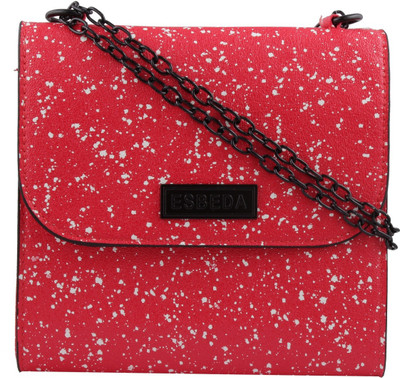 

ESBEDA Women Casual Red PU Sling Bag