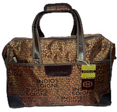 

Must Visit Solid Multipurpose Luggage Bag with Two Wheels / Travelling Bag Small Travel Bag - small(Brown)