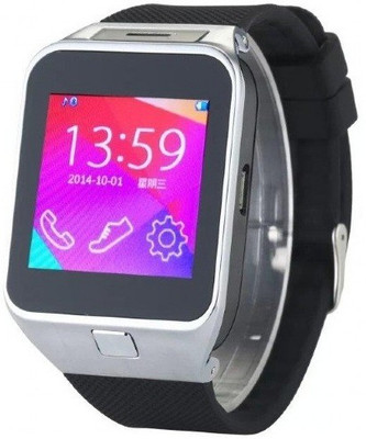 

Estar M9 Wearable Touch Screen Bluetooth 3.0 Smart Watch SILVER Smartwatch(Black Strap FREESIZE)