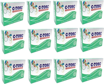 

C-Tosc Bathing Bar 75 gm for Acne and pimples (Pack of 12)(900 g)