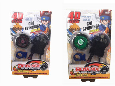 

Assemble 4D System Metal Masters Fury Beyblade Pack of 2(Multicolor)