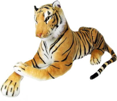 

megaemart Tiger Stuffed Animal Soft Toy - 49 cm(Multicolor)