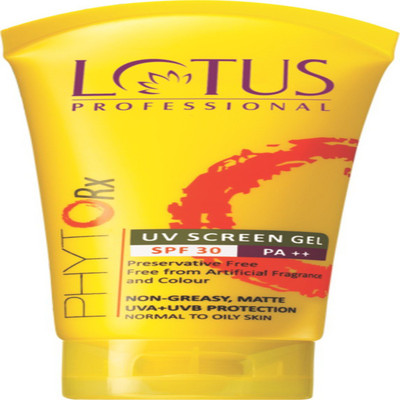 

Lotus Professional uv screen gel sunscreen spf 30 - SPF 30 PA++(80 g)
