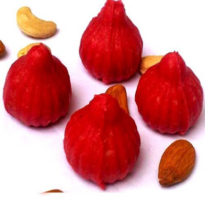 

Ghasitaram Gifts Strawberry Modaks(200 g, Box)