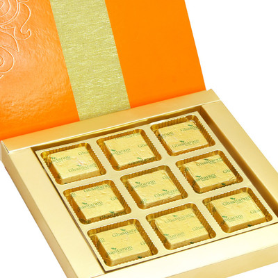 

Ghasitaram Gifts Mewa Bites- Royal 9 pcs Mewa Bites Box(180 g, Box)