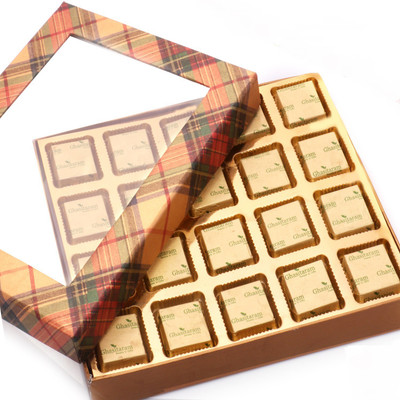 

Ghasitaram Gifts Golden Checks 20 pcs Mewa Bites Box(400 g, Box)