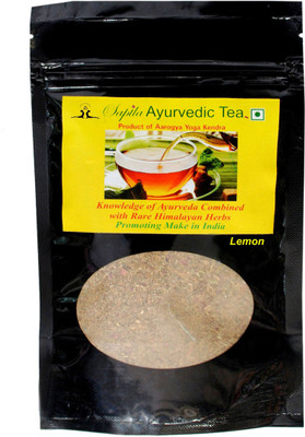 

Saptla Ayurvedic Tea Made of 26 Indian Ayurvedic Herbs, Lemon Tea(85, Pouch)