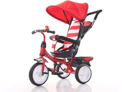 

Toyhouse Corsa Stroll N Trike THTR012R Tricycle(Red), Multicolor