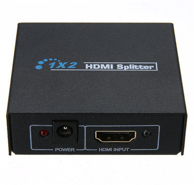 

Lascom India TV-out Cable 1x2 HDMI Splitter Extender 2 Port HDMI Audio Video v1.3b 1080p Splitter Adapter for HD TV PS3 3D Display(Black, For TV, 2)