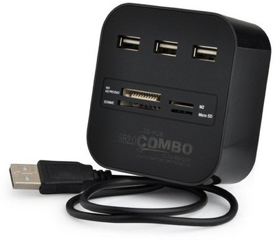 

OLECTRA Multipurpose Multipurpose premium All In One + Usb Hub 3 Port Combo Card Reader USB Adapter USB Hub(Multipurpose)