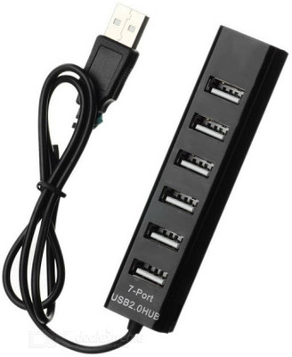 

OLECTRA Premium (2) 7 PORT USB 2.0 480 MBPS WITH CABLE UNIVERSAL SPLITTER USB Hub (Black) Premium (2) 7 PORT USB 2.0 HUB USB Hub(Multicolor)