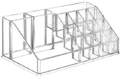 

Inditradition Cosmetic & Make Up Palette Organizer Cum Display Storage Box Organizer Vanity Box(White)