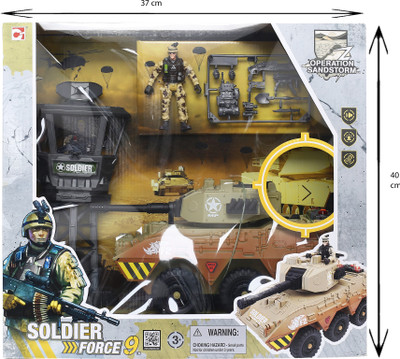 

Generic Soldier Force Swamp Pirana Playset(Multicolor)