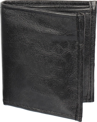 

FROGGY Men Black Artificial Leather Wallet(2 Card Slots)