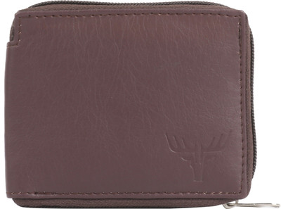 

Accezory Men Brown Artificial Leather Wallet(3 Card Slots)