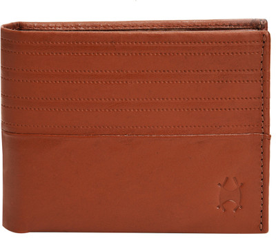 

Xtag Men Brown Genuine Leather Wallet(10 Card Slots)