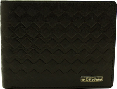 

NIetz Men Black Genuine Leather Wallet(3 Card Slots)