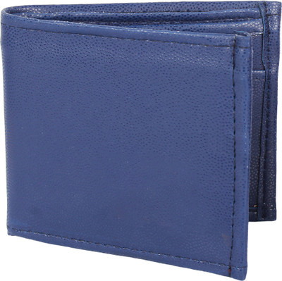 

FROGGY Men Blue Artificial Leather Wallet(2 Card Slots)