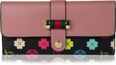 

iSweven Girls Beige Artificial Leather Wallet(10 Card Slots)