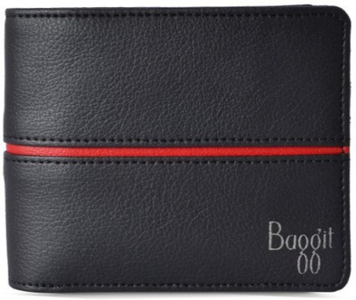 

Baggit Men Black Artificial Leather Wallet(6 Card Slots)