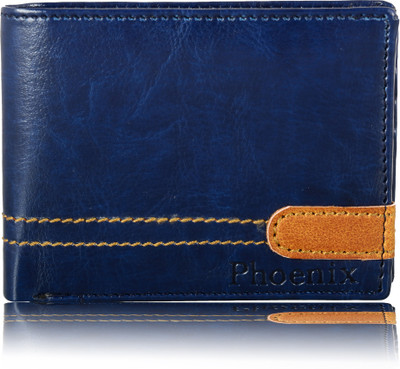 

Phoenix Boys Blue Genuine Leather Wallet(6 Card Slots)