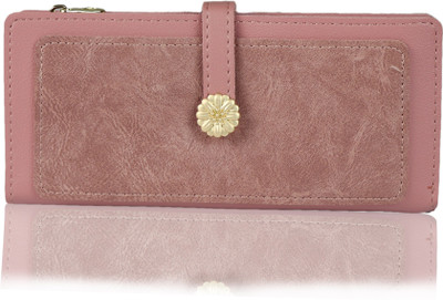 

iSweven Girls Beige Artificial Leather Wallet(11 Card Slots)