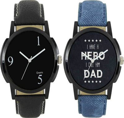 

Rangoli Enterprise SL 06 & SL 07 Analog Combo Wacth For Men , Boys Watch - For Couple