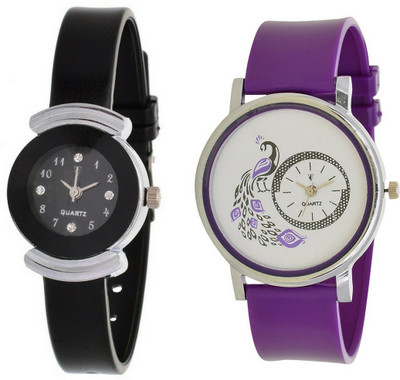 

Scarter Combo Of 2 Designer Analog S-AJS063 Watch - For Women