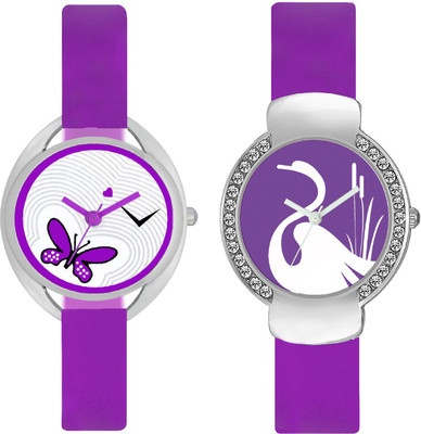 

Greenleaf VLT02_22 Designer Stylish Shape Bracelet Combo Womens Wrist Watch - For Girls