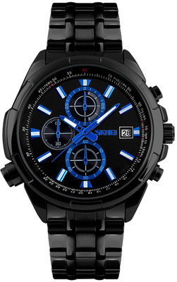 

Skmei Gmarks -9107 Full Black Sports Watch - For Men