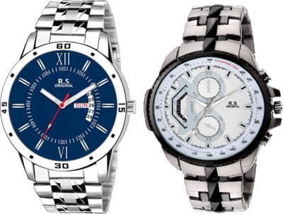 

R S Original RSO-3014 DAY AND DATE BLUE WATCH FOR MEN Watch - For Men