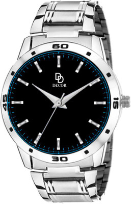 DD Decor D36 Analog Black Dial Men's & Boy's Watch - For Men