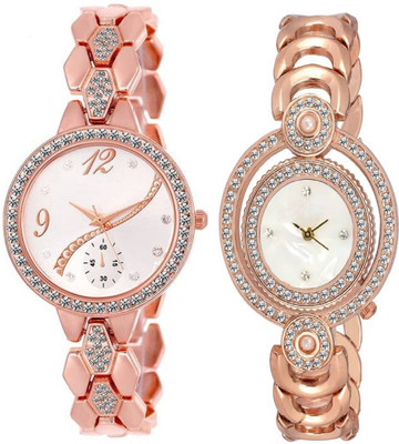 

iDIVAS ALK 53371 New Stylish Combo Gift Set Watches Pack Of-2 With 1 year Warranty Watch - For Girls