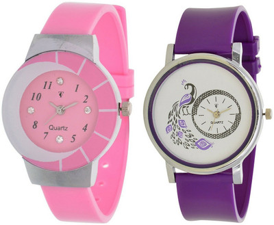 

On Time Octus Combo Pack Of 2 AJS066 Watch - For Women